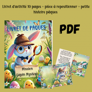 PDF : Livret d’Activités Histoire – Lapin Détective